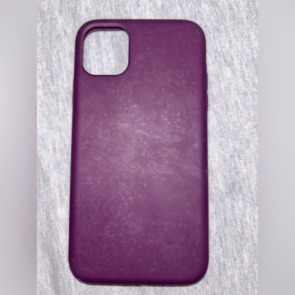 iphone 11 protective purple case